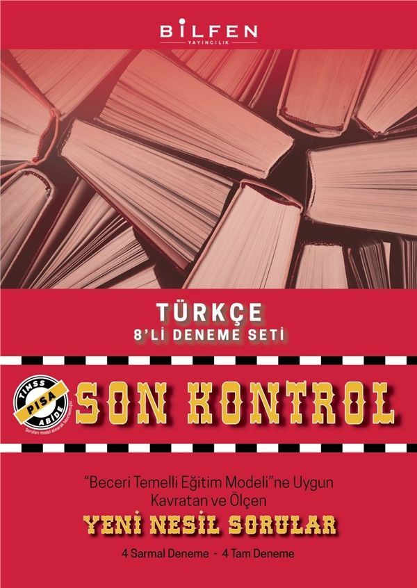 8.SINIF TÜRKÇE SON KONTROL 8'Lİ DENEME