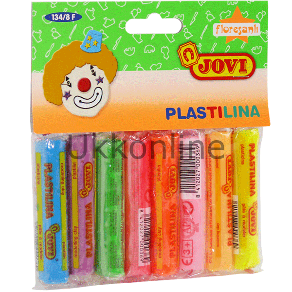 JOVİ PLASTİLİN OYUN HAMUR 8 RENK