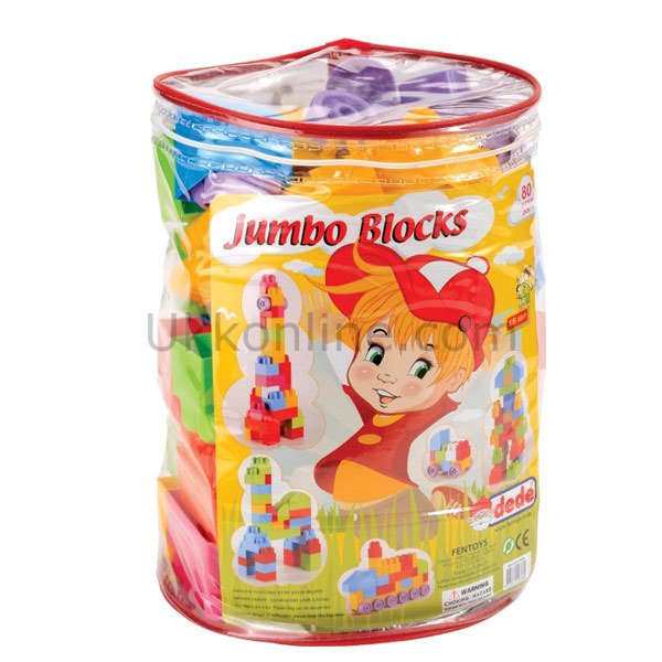 01376 JUMBO BLOCKS 80 PARÇA