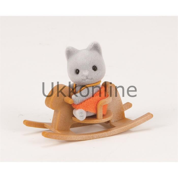 Sylvanian ESE1481 Kedi Bebek ve At