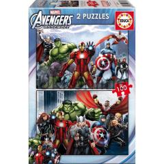 EDUCA COCUK  2x100 PUZZLE 15771 AVENGERS