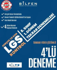 LGS KONTROL 8. SINIF 4'LÜ DENEME (1. DÖNEM TEKRAR)
