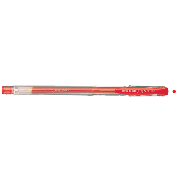 UNİBAL UM-100 FİNE 0,7 JEL KIRMIZI