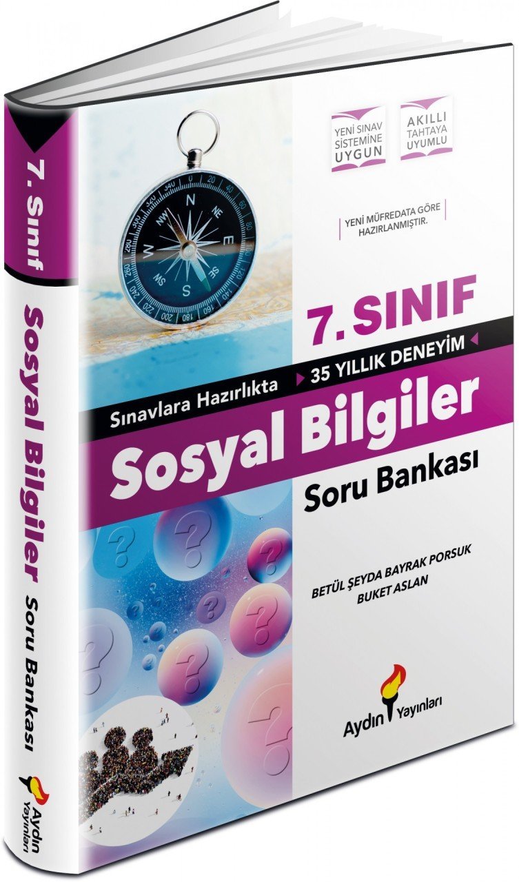 7. Sınıf Sosyal Bilgiler Soru Bankası Aydın Yayınları