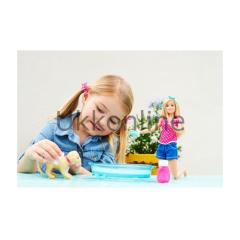 Mattel DGY83 Barbie ve Köpekçik Banyo Keyfinde