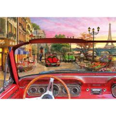 Educa 16768 Puzzle 1500 Paris İn A Car