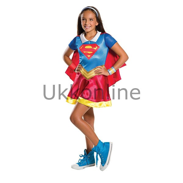 14749 Sun/Kos/M SUPERGIRL KLASİK KOSTÜM /Medium Beden