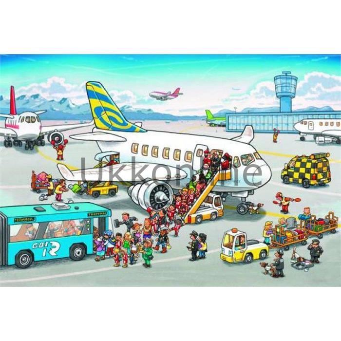 RAVENSBURGER COCUK 2x24 PUZZLE 090884 UCAKTA