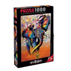 1054 AFRİKA RENKLERİ 1000 Prc PUZZLE / Anatolian