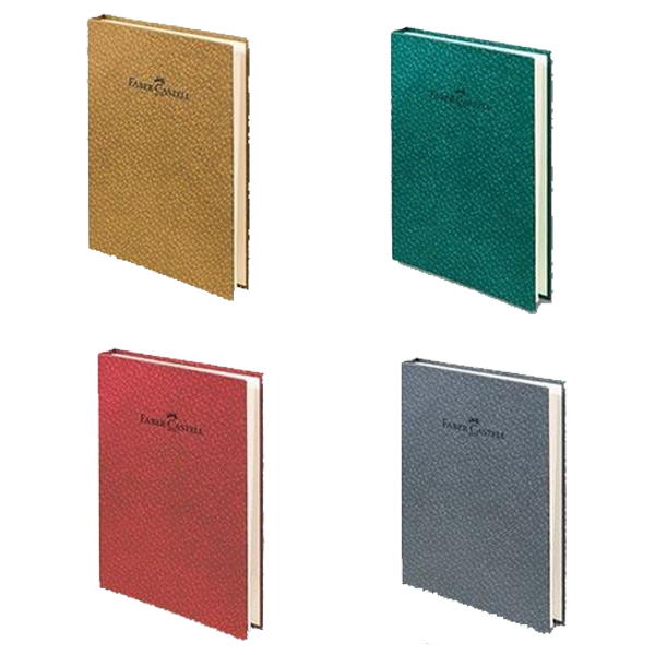FABER CİLTLİ DEFTER A-5 BAMBU 140DÜZ KOYU KIRMIZI