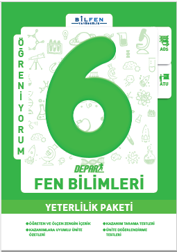 6. SINIF FEN BİLİMLERİ DEPAR YETERLİLİK PAKETİ