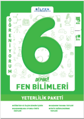 6. SINIF FEN BİLİMLERİ DEPAR YETERLİLİK PAKETİ