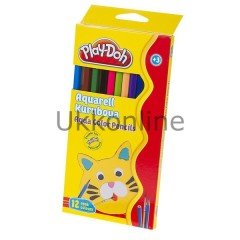 PLAY DOH KU 010 KURUBOYA AQUARELL 12 RENK TAM BOY