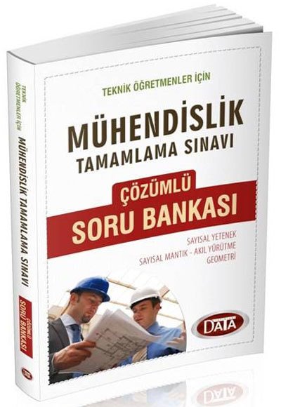 Mühendislik Tamamlama Sınavı Çözümlü Soru Bankası Data Yayınları