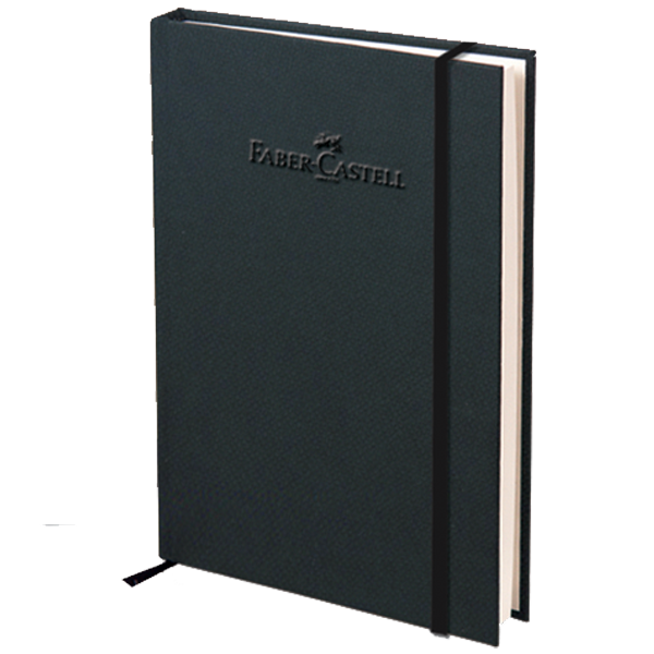 FABER CİLTLİ DEFTER A-6 NATURAL 100KAR KÖMÜR GRİSİ