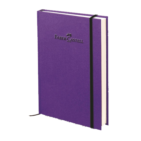 FABER CİLTLİ DEFTER A-6 NATURAL 100DÜZ MOR