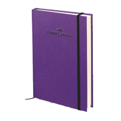 FABER CİLTLİ DEFTER A-6 NATURAL 100DÜZ MOR