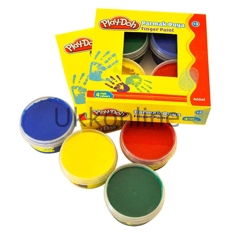 PLAY DOH PARMAK BOYASI  4 RENK 50 ML