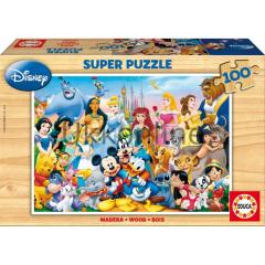 EDUCA COCUK AHSAP 100 PUZZLE 12002 DISNEY HARIKALAR DIYAR