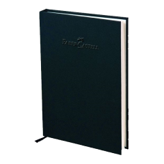 FABER CİLTLİ DEFTER A-6 NATURAL 100DÜZ KÖMÜR GRİSİ