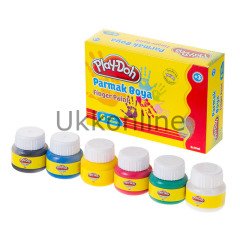 PLAY DOH PARMAK BOYASI 6 RENK 30 ML
