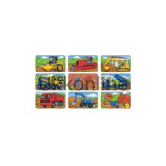 RAVENSBURGER COCUK 2x9 PUZZLE AHSAP 073344 AGIR VASITALAR