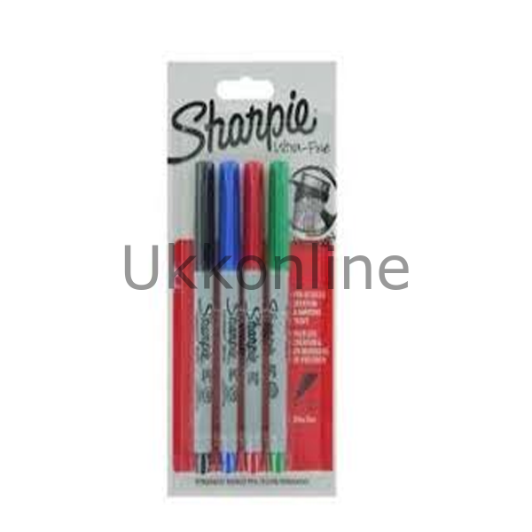 SHARPİE PERMANENT KALEM S İNCE RENK 4 LU BLS