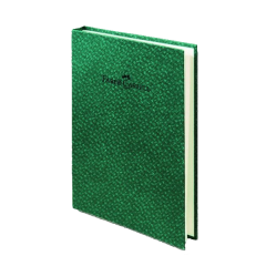 FABER CİLTLİ DEFTER A-6 BAMBU 100DÜZ KOYU YEŞİL