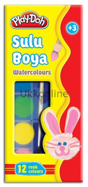 PLAY DOH SULUBOYA 12 RENK BÜYÜK