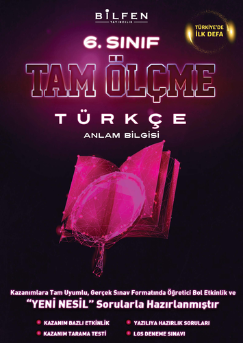 6 SINIF TÜRKÇE TAM ÖLÇME YENİ