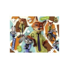 Ravensburger 100286 Çocuk Puzzle S150 WD Zootopia