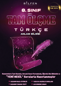 8. SINIF TÜRKÇE TAM ÖLÇME YENİ