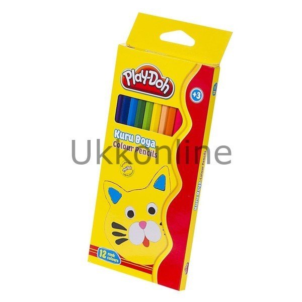 PLAY-DOH 12RENK TAM BOY KURUBOYA KU001
