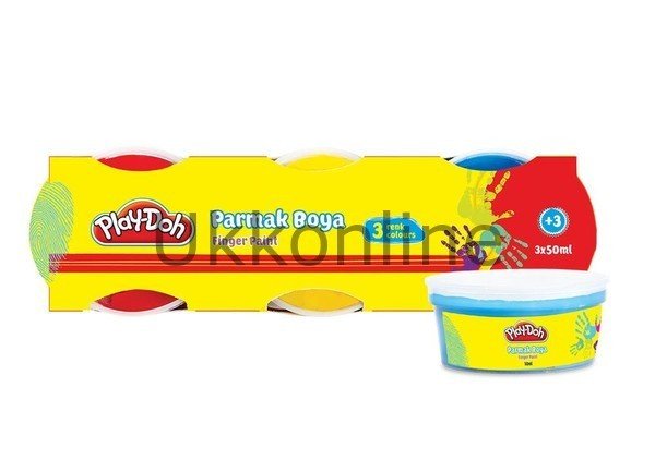 PLAY-DOH PARMAK BOYASI 3 RENK 50 ML