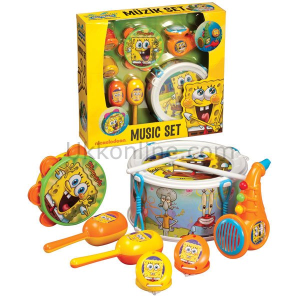 01796 SÜNGERBOB MÜZİK SETİ