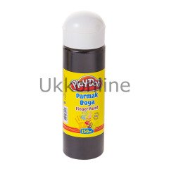 PLAYDOH  PARMAK BOYASI  SİYAH 250 ML
