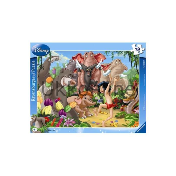 RAVENSBURGER COCUK PUZZLE ÇERC 30P 063987 MOGLI VE BALU