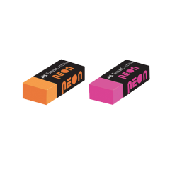 FABER SİLGİ 4 NEON RENK 1 ADET 