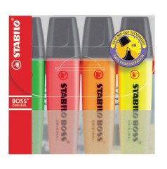 Stabilo Boss Original 4 lü Paket 70/4