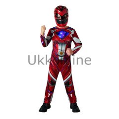 21170 Sun/Kos/L POWER RANGERS KLASİK KIRMIZI KOSTÜM /Large Beden