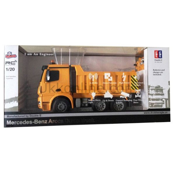 E525-003 KUT.U/K ŞARJLI KAMYON 1:20