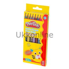 PLAYDOH METALİK 6LI JUMBO NEON KURUBOYA
