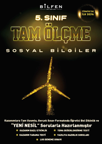 5. SINIF SOSYAL BİLGİLER TAM ÖLÇME YENİ