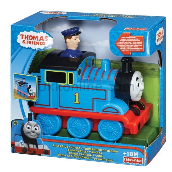T1468 THOMAS PRESS N GO TRENLER +3 yaş /Thomas ve Arkadaşları