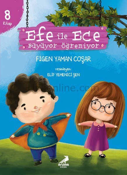 EFE İLE ECE BÜYÜYOR ÖĞRENİYOR DİZİSİ 8 KİTAP