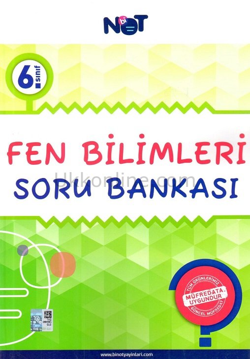 6. Sınıf Fen Bilimleri Soru Bankası Bi Not Yayınları