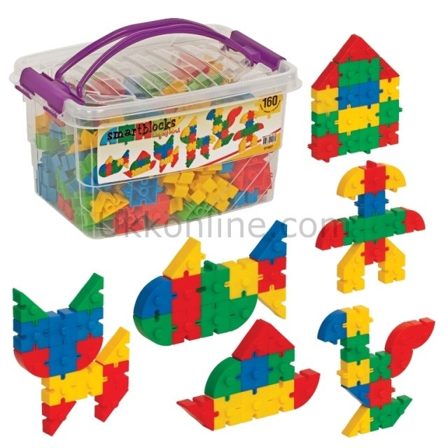 01907 SMART BLOCKS BOX (160PCS)