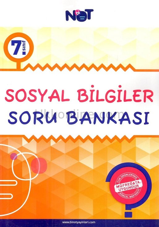 Bi Not Yayınları 7. Sınıf Sosyal Bilgiler Soru Bankası