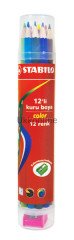 STABILO COLOR 12Lİ KURU BOYA PLASTİK TÜP