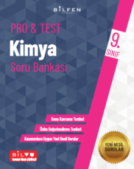 9. SINIF PRO&TEST KİMYA SORU BANKASI